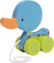 Modrá kačička na ťahanie "Li"