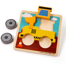 Vkladacie puzzle Bager 2