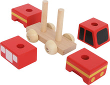 Drevené záchranné autíčka (4ks)