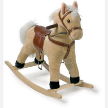 Hojdací plyšový koník