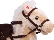 Hojdací plyšový koník