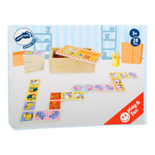 Drevené hračky domino ZOO 2