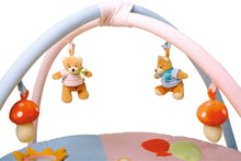 Deka na hranie s hrazdičkou s medvedíkmi