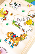 Magnetické puzzle pre deti „Farma“