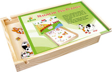 Magnetické puzzle pre deti „Farma“