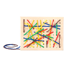 Drevená doska na navliekanie 3