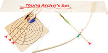 Luk so šípmi a terčom pre deti