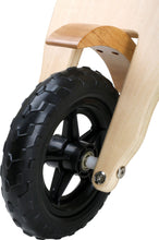 Dreveny odrážací bicykel "skúter"