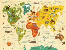 Podlahové puzzle náš svet 3
