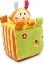 Akčná kocka Pio z plyšu