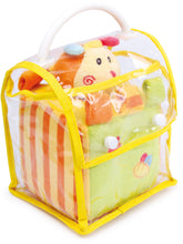 Akčná kocka Pio z plyšu