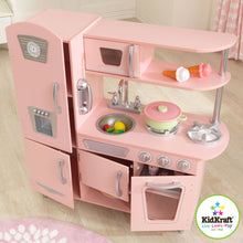Detská kuchynka "Vintage" ružová