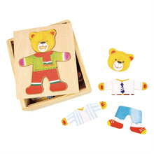 Oblékacie puzzle Pán medveď 2
