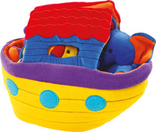 Plyšová loďka so zvieratkami