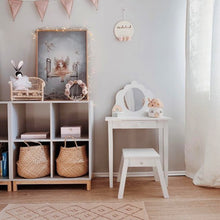 Toaletný stolík pre deti biely