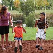 Dve hojdačky na zavesenie pre deti