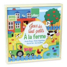 Drevená sada zábavných hier so zvieratkami 4v1 3