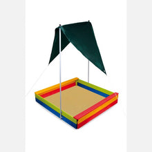 Pieskovisko s textilnou strieškou