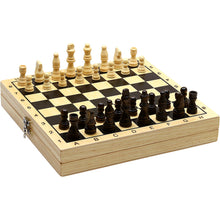 Drevené šachy a dáma v boxe 2