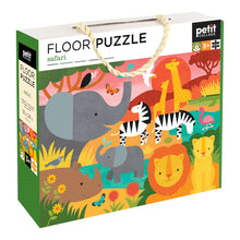 Podlahové puzzle safari