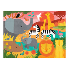 Podlahové puzzle safari 3