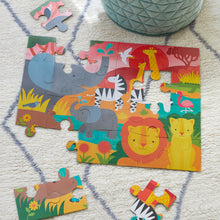 Podlahové puzzle safari 2