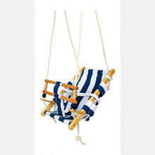 Modrobiela hojdačka 