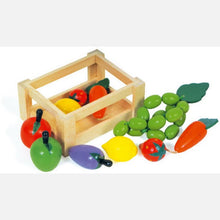 Krabica so zeleninou na hranie