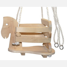 Detská hojdačka z dreva "Koník"