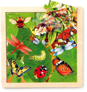 Drevené puzzle "Zvieratá" 