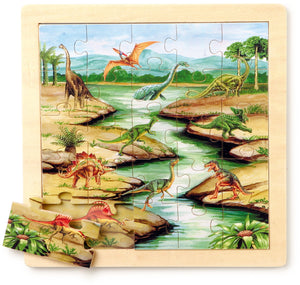 Drevené puzzle "Zvieratá" 
