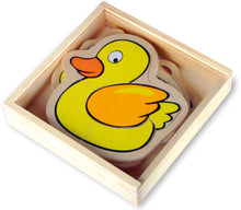 Veľké puzzle "Na farme" (4 ks)