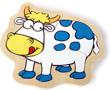 Veľké puzzle kravička