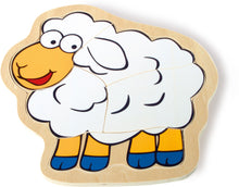 Veľké puzzle ovečka