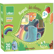 Drevené magnetky vidiek 3