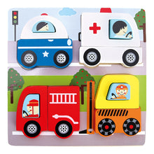 3D puzzle Záchranné vozidlá