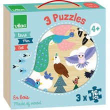 Drevené puzzle More krajiny vzduch 2