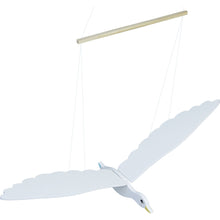 Drevená lietajúca divá husa závesná 4