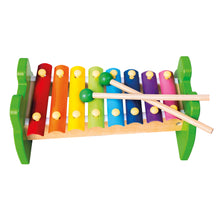 Kovový xylofón žabka 3