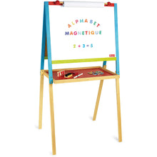 Drevená multiaktívna tabuľa 56x43 cm s príslušenstvom 3