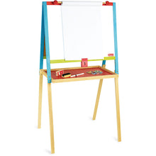 Drevená multiaktívna tabuľa 56x43 cm s príslušenstvom 4