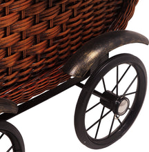 Prútený kočík pre bábiky "Líza"