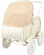 Prútený kočík pre bábiky "Karolína"