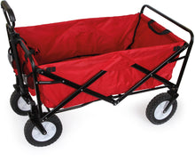 Skladací vozík červený