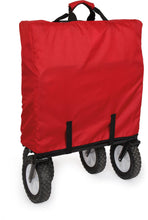 Skladací vozík červený