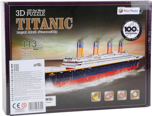 3D puzzle Titanic