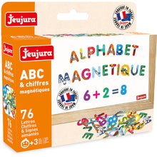 Farebné magnetické písmenká 76 ks 2