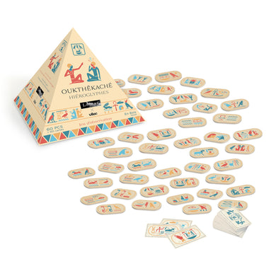 Pexeso Oukthêkaché s hieroglyfmi