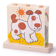 Nasadzovacie kocky zvieratká 2