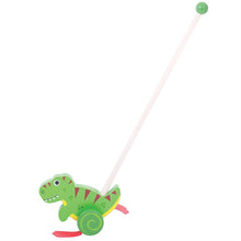 Drevený jazdík T-Rex 2